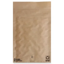 Sale EverTec 7 in. x 9 in. No. 0 Self-Adhesive Closure Kraft Paper Curbside Recyclable Padded Mailer - Brown (300/Carton) Mailing, Packing & Shipping