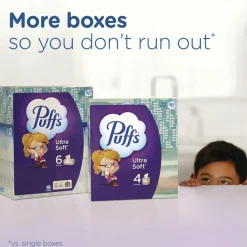 Ultra Soft 2-Ply Facial Tissue - White (24/Carton) Cleaning & Janitorial Supplies