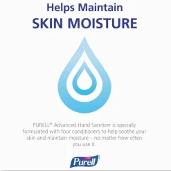 Online 8703-04 700 mL Fragrance Free Green Certified Advanced Refreshing Gel Hand Sanitizer for ADX-7 (4/Carton) Skin Care & Personal Hygiene