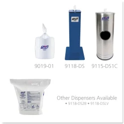 Hot 9118-02 1200-Piece/Refill Pouch 2 Refills/Carton 6 in x 8 in Hand Sanitizing Wipes - White, Fresh Citrus Skin Care & Personal Hygiene