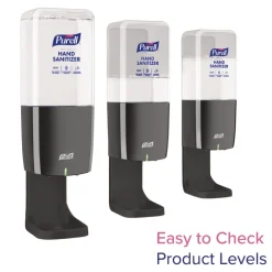 Outlet ES10 4.33 in. x 3.96 in. x 10.31 in. Automatic Hand Sanitizer Dispenser - Graphite Skin Care & Personal Hygiene