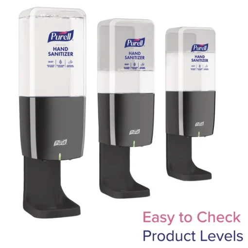 Outlet ES10 4.33 in. x 3.96 in. x 10.31 in. Automatic Hand Sanitizer Dispenser - Graphite Skin Care & Personal Hygiene