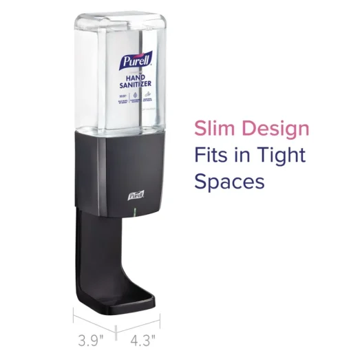 Outlet ES10 4.33 in. x 3.96 in. x 10.31 in. Automatic Hand Sanitizer Dispenser - Graphite Skin Care & Personal Hygiene
