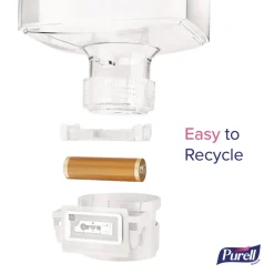 Outlet ES10 4.33 in. x 3.96 in. x 10.31 in. Automatic Hand Sanitizer Dispenser - Graphite Skin Care & Personal Hygiene