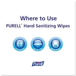 Outlet 9026-1M 5 in. x 7 in. Cottony Soft Individually Wrapped Sanitizing Hand Wipes - Unscented, White (1000/Carton) Skin Care & Personal Hygiene