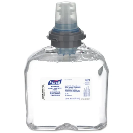 Hot 2-Pack Advanced TFX 1200ml Instant Hand Sanitizer Foam Refill - White Skin Care & Personal Hygiene