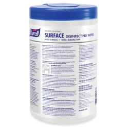 Sale 1-Ply 7 in. x 8 in. Fresh Citrus Professional Surface Disinfecting Wipes - White (6 Canisters/Carton) Cleaning & Janitorial Supplies