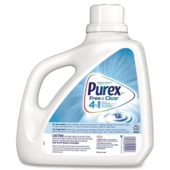 Discount Free and Clear 150 oz. Bottle Liquid HE Laundry Detergent - Unscented (4/Carton) Cleaning & Janitorial Supplies