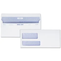 Outlet 3.88 in. x 8.88 in. #9 Commercial Flap Self-Adhesive Closure Reveal-N-Seal Envelope - White (500/Box) Mailing, Packing & Shipping