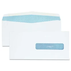Online 4.5 x 9.5 Security Tinted Insurance Claim Form Envelope - White (500/Box) Mailing, Packing & Shipping