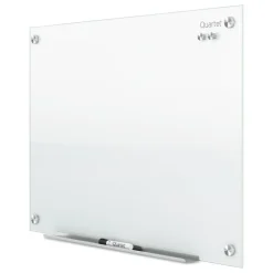 Best 24 in. x 18 in. Infinity Magnetic Glass Marker Board - White Surface Office Presentation Supplies