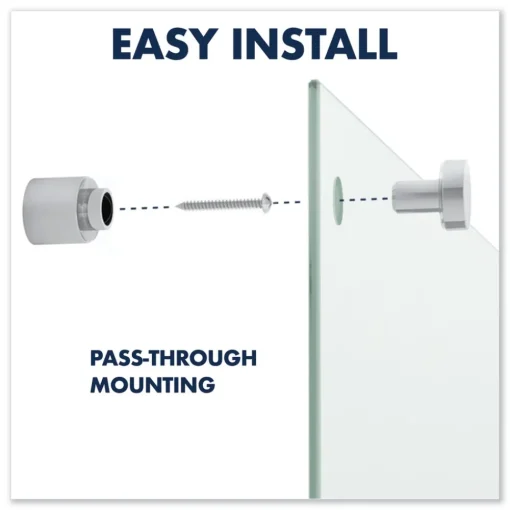 Best 24 in. x 18 in. Infinity Magnetic Glass Marker Board - White Surface Office Presentation Supplies