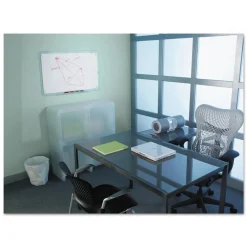 New 36 in. x 23 in. iQ Total Erase Board - White/Clear Frame Office Presentation Supplies