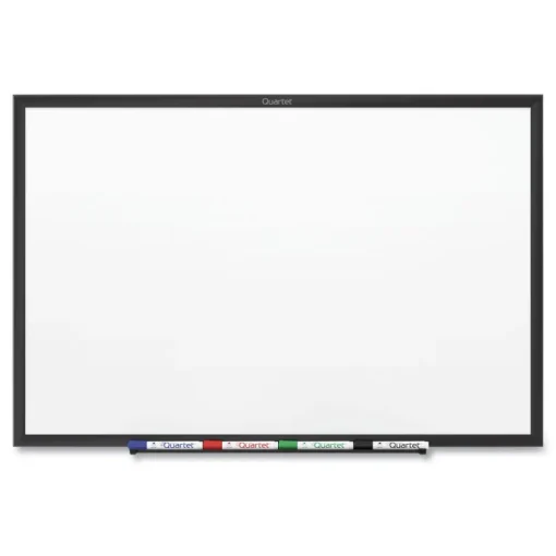 Outlet Classic Series Nano-Clean Dry Erase Board, 24 X 18, Black Aluminum Frame Office Presentation Supplies