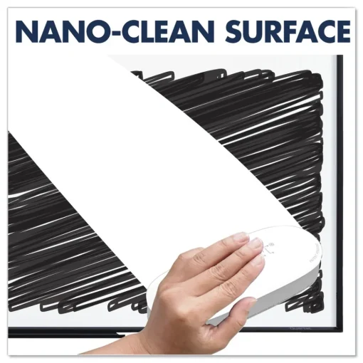 Outlet Classic Series Nano-Clean Dry Erase Board, 24 X 18, Black Aluminum Frame Office Presentation Supplies