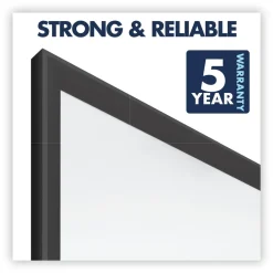 Outlet Classic Series Nano-Clean Dry Erase Board, 24 X 18, Black Aluminum Frame Office Presentation Supplies