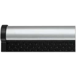 Outlet Prestige 36 in. x 24 in. Embossed Foam Bulletin Board - Black/Silver Office Presentation Supplies