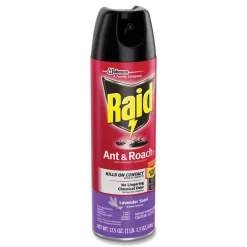 17.5 oz. Aerosol Spray Ant and Roach Killer - Lavender Cleaning & Janitorial Supplies