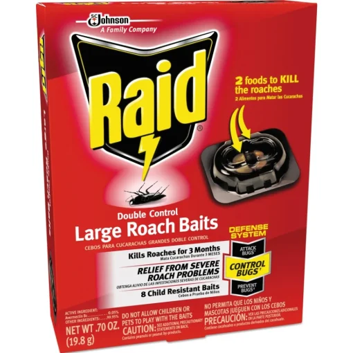 0.7 oz Roach Baits (6/Carton) Cleaning & Janitorial Supplies