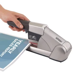 Hot 80-Sheet Capacity Heavy-Duty Cartridge Stapler - Silver Office Staplers & Punches