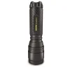 Clearance 3 AAA Batteries LED Aluminum Flashlight - Black Flashlights
