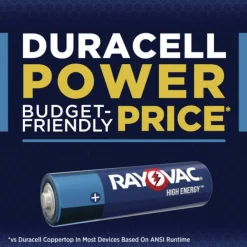 Sale High Energy Premium Alkaline AA Batteries (4/Pack) Office Electronics & Batteries