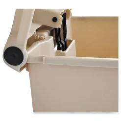 Best 12 Gallon Indoor Utility Step-On Plastic Waste Container - Beige Trash & Waste Bins