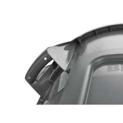 Best 10 gal. Vented Round Plastic Brute Container - Gray Trash & Waste Bins