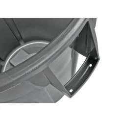 Best 10 gal. Vented Round Plastic Brute Container - Gray Trash & Waste Bins