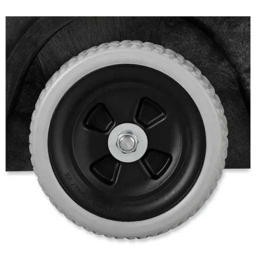 Sale 151 gal. 600 lbs. Capacity Plastic Structural Foam Tilt Truck - Black Trash & Waste Bins