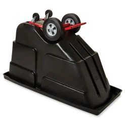 Sale 202 gal. 450 lbs. Capacity Plastic Rotomolded Tilt Truck - Black Trash & Waste Bins