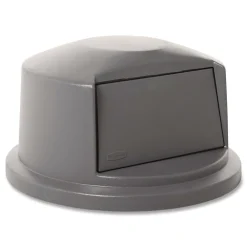Best 22.75 in. x 12.25 in. BRUTE Dome Top Swing Door Lid for 32 gal. Waste Containers - Gray Trash & Waste Bins