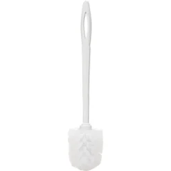 Sale 10 in. Handle Toilet Bowl Brush - White Cleaning & Janitorial Supplies
