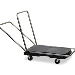 Hot 20.5 in. x 32.5 in. 250 lbs. Capacity Utility-Duty Home/Office Cart Platform - Black Utility Carts