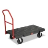 Outlet 24 in. x 48 in. x 7 in. 2000 lbs. Capacity Platform Truck - Black Utility Carts