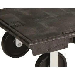 Outlet 24 in. x 48 in. x 7 in. 2000 lbs. Capacity Platform Truck - Black Utility Carts