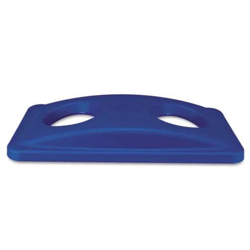Sale 20.38 in. x 11.38 in. x 2.75 in. Lid for Slim Jim Bottle Recycling Container - Blue Trash & Waste Bins