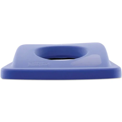 Sale 20.38 in. x 11.38 in. x 2.75 in. Lid for Slim Jim Bottle Recycling Container - Blue Trash & Waste Bins