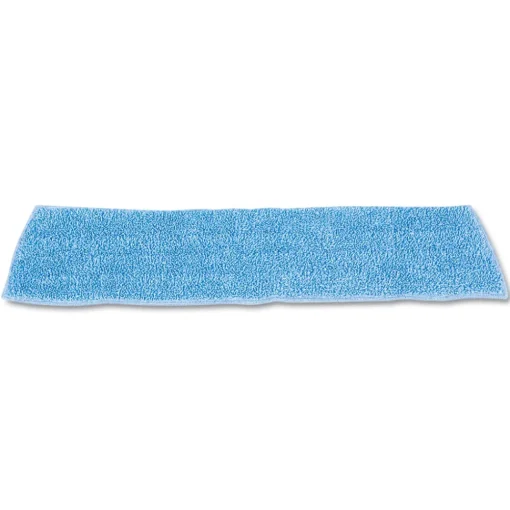 New 18 in. Economy Microfiber Wet Mopping Pad - Blue Cleaning & Janitorial Supplies