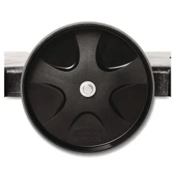 Sale 20.25 in. x 45 in. x 8 in. 300 lbs. Capacity 2-Container Tandem Dolly - Black Hand Trucks & Dollies