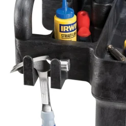 Discount 25.9 in. x 45.2 in. x 32.2 in. 500 lbs. Capacity 2 Lipped Shelves Heavy-Duty Plastic Utility Cart - Black Utility Carts