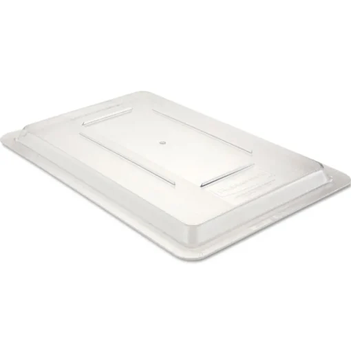 Discount 12 in. x 18 in. Food/Tote Box Lids - Clear Cleaning & Janitorial Supplies