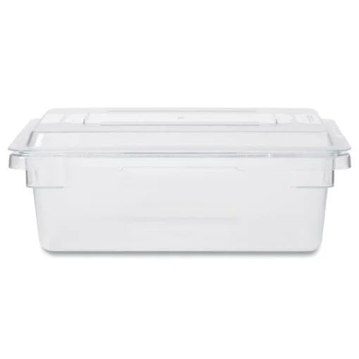 Discount 12 in. x 18 in. Food/Tote Box Lids - Clear Cleaning & Janitorial Supplies