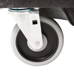 New 1250 lbs. Capacity Rectangular Structural Foam Tilt Truck - Black Trash & Waste Bins