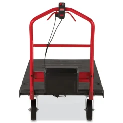 New 0.5 mph to 3 mph DC Motor 60 V Lithium-Ion Battery Motorized Kit for 30 in. x 60 in. Platform Trucks - Large Black/Red Cleaning & Janitorial Supplies