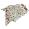 Outlet Cotton/Synthetic Swinger Loop Wet Mop Heads - Large, White (6/Carton) Cleaning & Janitorial Supplies