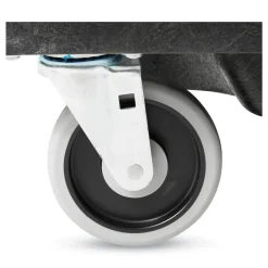 Best 101-Gallon Structural Foam Tilt Truck with 850-lb. Capacity - Black Trash & Waste Bins