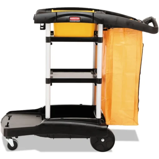 High Capacity Cleaning Cart - Black Cleaning & Janitorial Supplies