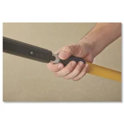 Clearance 48 in. - 72 in. HYGEN Quick-Connect Extension Handle - Yellow/Black Cleaning & Janitorial Supplies
