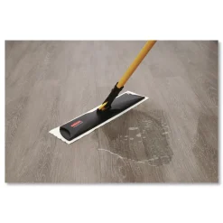 Clearance FGQ55900BK00 HYGEN 18 in. Quick Connect Single-Sided Plastic Wet/Dry Mop Frame - Black Cleaning & Janitorial Supplies